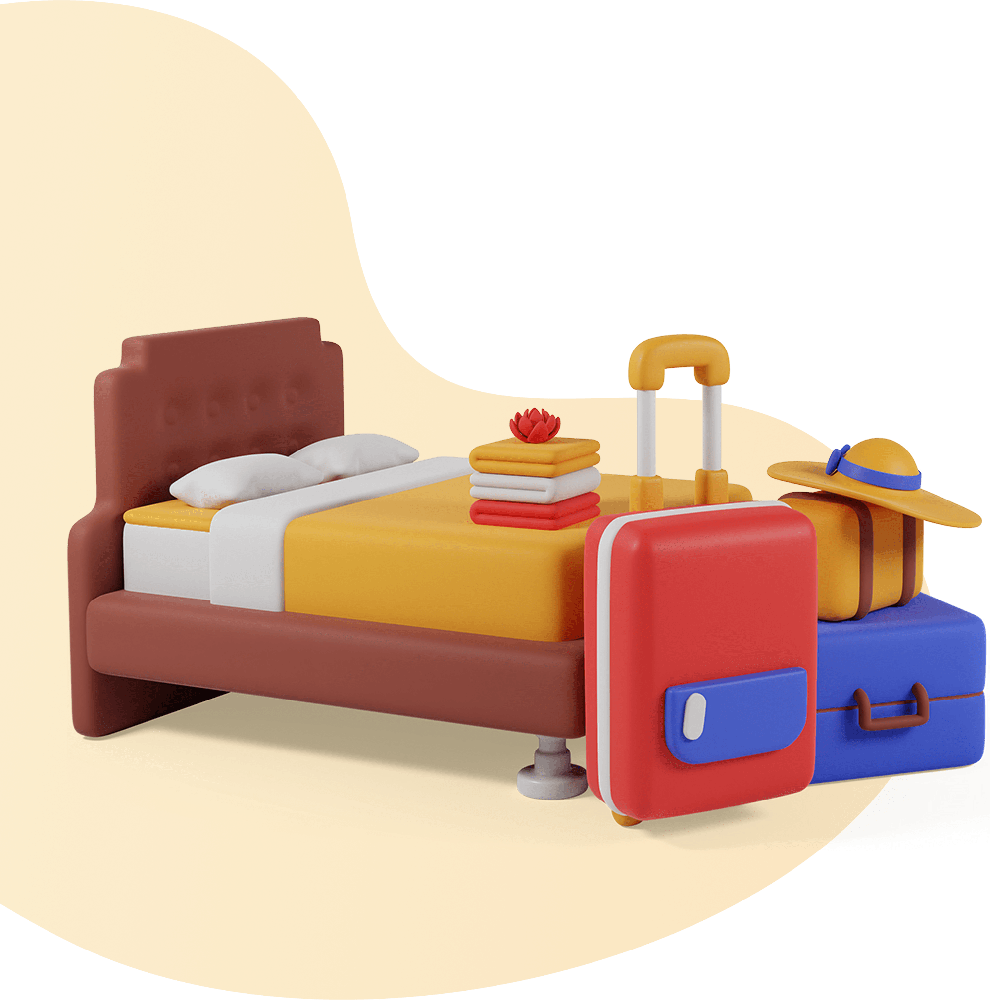 hotel bed